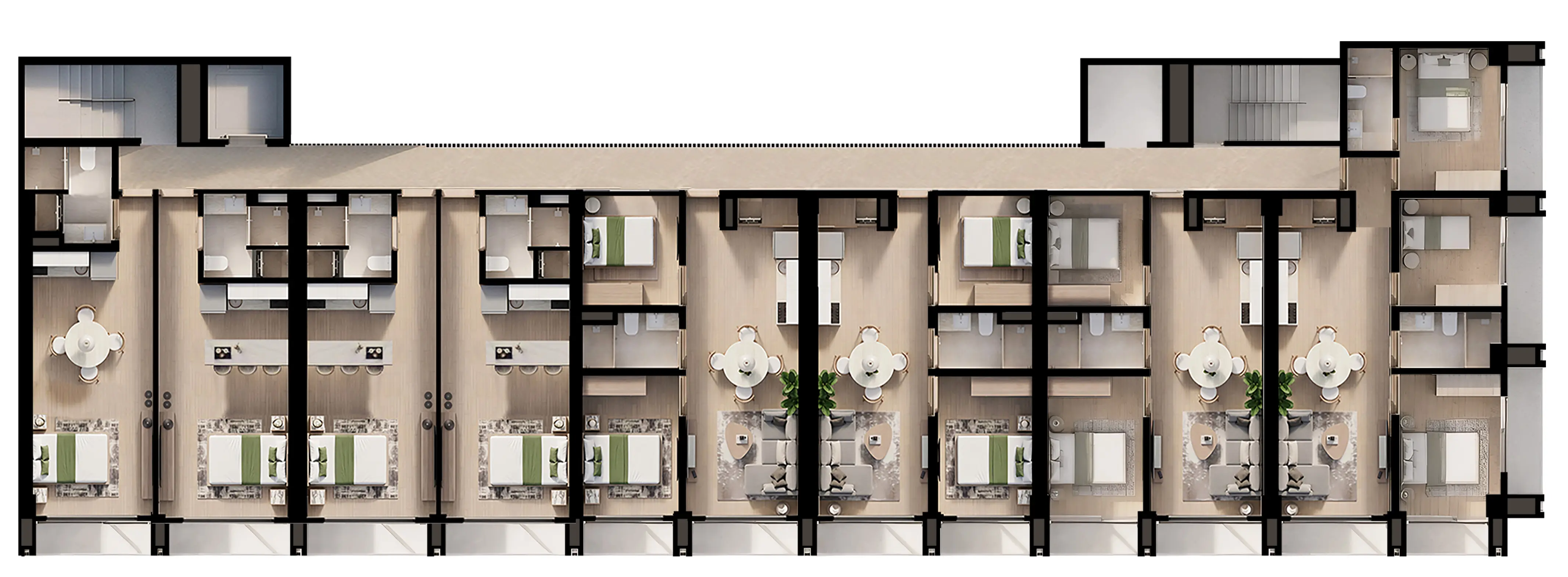 Plantas Tipo — Ágora Tenochtitlán